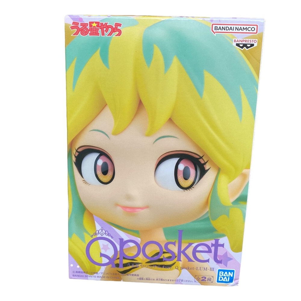 Banpresto Qposket Urusei Yatsura Lum Kawaii Figure In Box